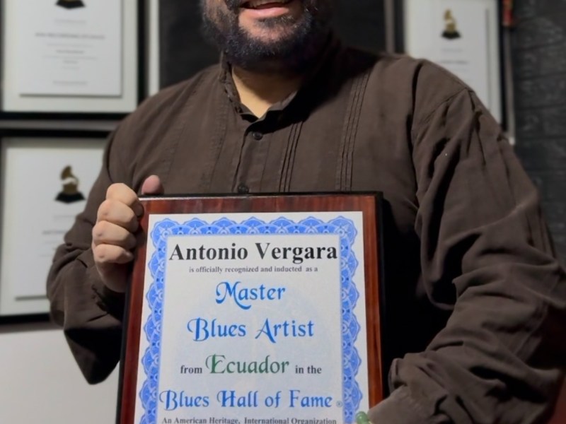 Antonio Vergara: El blues ecuatoriano que resuena en el mundo y acaricia los Grammy