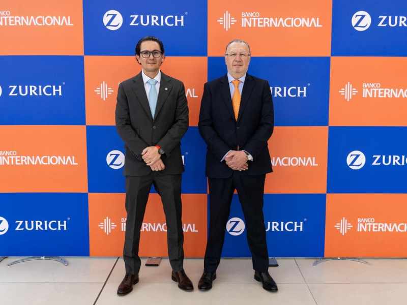Zurich Seguros y Banco Internacional firman una alianza estratégica para impulsar la protección y el bienestar de los ecuatorianos