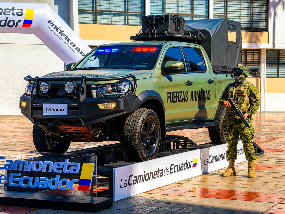Armacar, Aymesa y Autoexpress entregan la primera Patrulla Militar ensamblada en Ecuador al Comando Conjunto de las Fuerzas Armadas