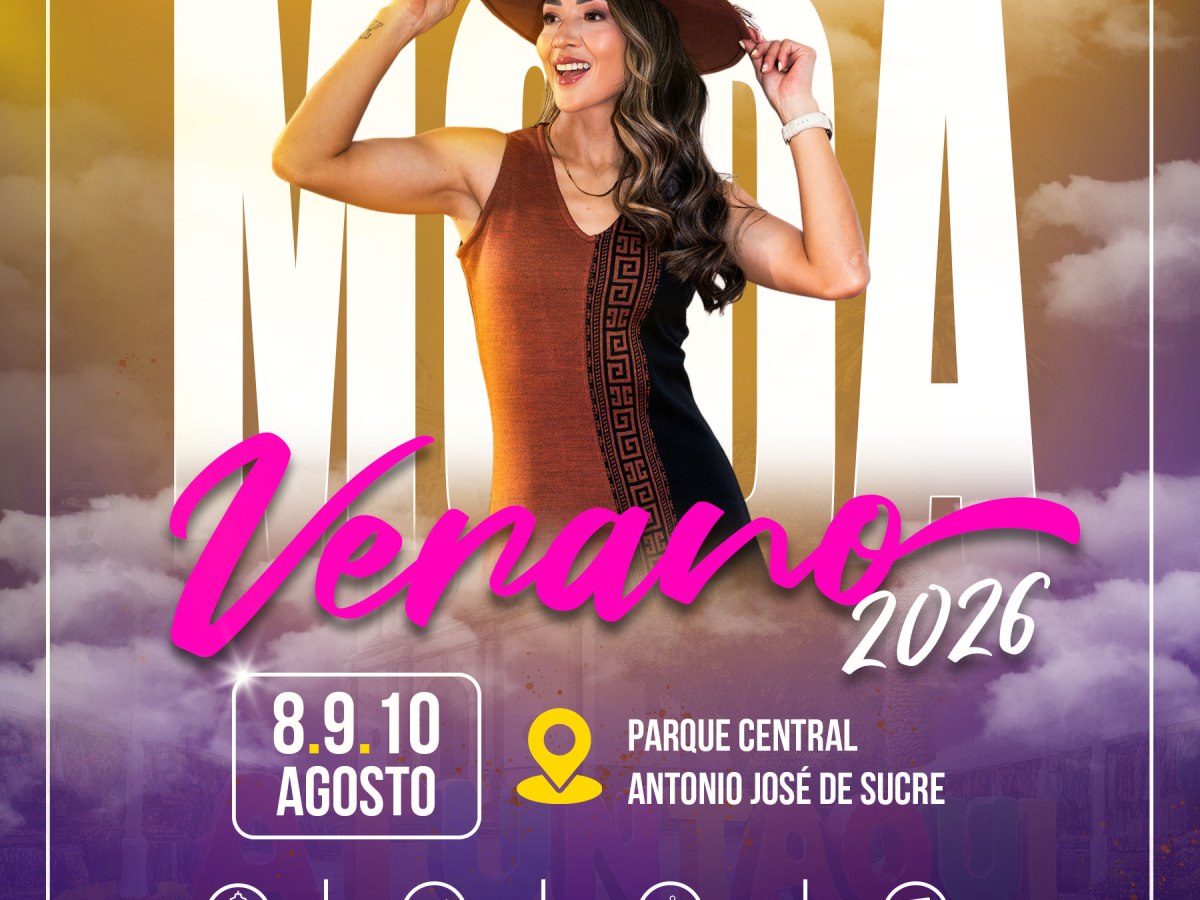 Antonio Ante lanza la EXPO MODA VERANO 2026, la feria demoda e industria textil más importante del Ecuador